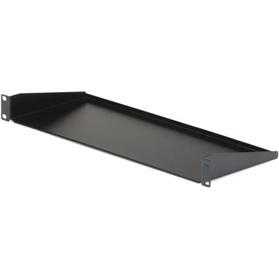 StarTech.com 1U Rack Shelf - Schweres Stahl - Unterstützt bis 15kg - Universelle Rackmontage - Schwarz StarTech.com 1U Rack Shelf - Schweres Stahl - Unterstützt bis 15kg - Universelle Rackmontage - Schwarz