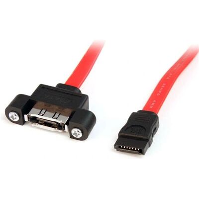 Startech 1ft SATA zu eSATA Montagekabel - Rot Startech 1ft SATA zu eSATA Montagekabel - Rot