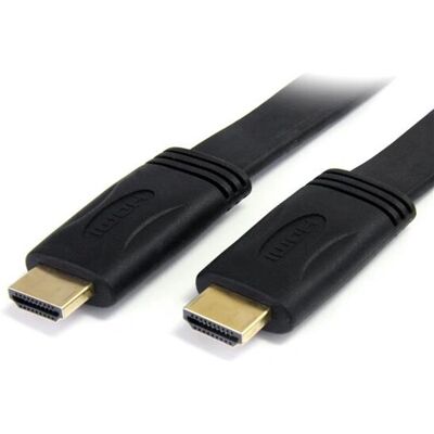 StarTech.com 5m Płaski wysokiej prędkości HDMI Kabel - Ethernet - 4K StarTech.com 5m Płaski wysokiej prędkości HDMI Kabel - Ethernet - 4K