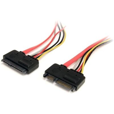 StarTech.com Câble d'extension SATA 0,35m - Rouge StarTech.com Câble d'extension SATA 0,35m - Rouge
