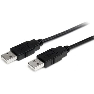 StarTech.com 1m USB 2.0 A-A Kaapeli - Musta - USB Kaapeli StarTech.com 1m USB 2.0 A-A Kaapeli - Musta - USB Kaapeli
