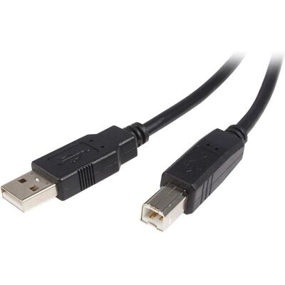 StarTech.com 2m USB 2.0 A-B USB cable - Black StarTech.com 2m USB 2.0 A-B USB cable - Black