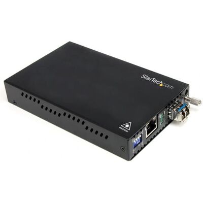 StarTech.com ET91000LC2 Network Media Converter - 1000 Mbps Gigabit - Black StarTech.com ET91000LC2 Network Media Converter - 1000 Mbps Gigabit - Black