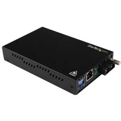 Convertisseur de média réseau StarTech.com ET91000SC2 - 550m, 1000 Mbps - Publicité Convertisseur de média réseau StarTech.com ET91000SC2 - 550m, 1000 Mbps - Publicité