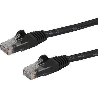 StarTech.com 10m CAT6 Netzwerkkabel - Schwarz Snagless Gigabit - 650MHz StarTech.com 10m CAT6 Netzwerkkabel - Schwarz Snagless Gigabit - 650MHz
