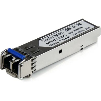 StarTech.com SFPG1320C Single-Mode Fiber Transceiver LC SFP - 20km - 1.25Gbps StarTech.com SFPG1320C Single-Mode Fiber Transceiver LC SFP - 20km - 1.25Gbps