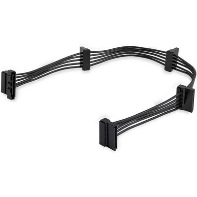 StarTech.com PYO4SATA 400mm Uros ja 4 x Nainen SATA Virtajohtojen Jakokappale StarTech.com PYO4SATA 400mm Uros ja 4 x Nainen SATA Virtajohtojen Jakokappale