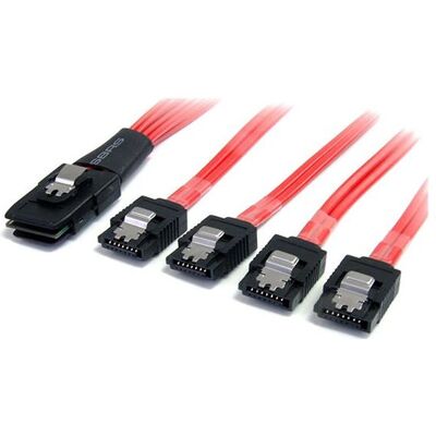 StarTech.com 1m kabel SAS/SATA - SFF-8087 do 4x StarTech.com 1m kabel SAS/SATA - SFF-8087 do 4x