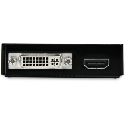 StarTech.com USB 3.0 Dual Monitor HDMI DVI Adapter - 2048x1152 StarTech.com USB 3.0 Dual Monitor HDMI DVI Adapter - 2048x1152