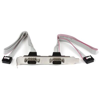 StarTech.com 2 IDC 2 DB-9 Serial Port Adapter - Silver StarTech.com 2 IDC 2 DB-9 Serial Port Adapter - Silver