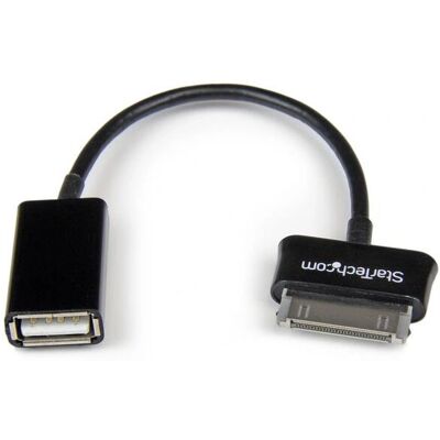Adattatore USB OTG StarTech.com per Samsung Galaxy Tab - Nero Adattatore USB OTG StarTech.com per Samsung Galaxy Tab - Nero