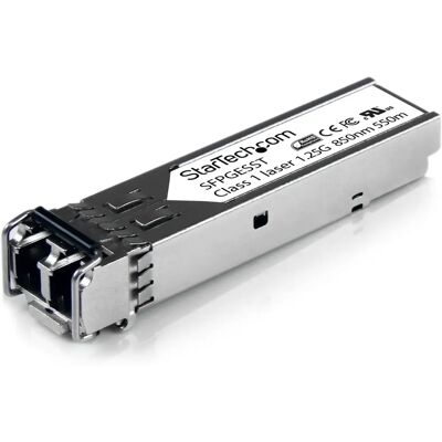 StarTech.com Módulo SFP compatible con Cisco - 1000BASE-SX - 550m StarTech.com Módulo SFP compatible con Cisco - 1000BASE-SX - 550m