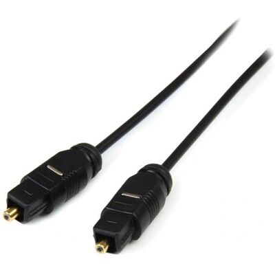 StarTech.com 15 ft Optisches Digital Audio Kabel - Schwarz - Audiokabel StarTech.com 15 ft Optisches Digital Audio Kabel - Schwarz - Audiokabel