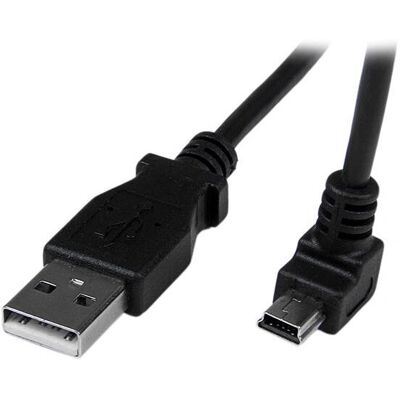 StarTech.com USBAMB2MD 2m Alas-kiertävä Mini USB Kaapeli StarTech.com USBAMB2MD 2m Alas-kiertävä Mini USB Kaapeli