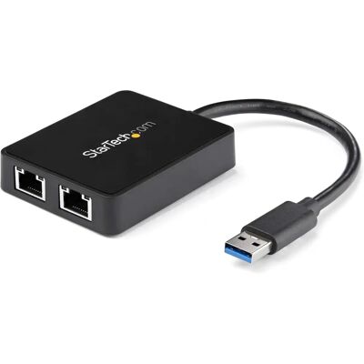 StarTech.com USB 3.0 Két Gigabit Ethernet Adapter - Hálózati kártya StarTech.com USB 3.0 Két Gigabit Ethernet Adapter - Hálózati kártya