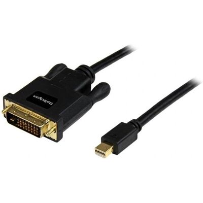 Câble Mini DisplayPort à DVI StarTech.com 6ft - Noir - Adaptateur vidéo - Publicité Câble Mini DisplayPort à DVI StarTech.com 6ft - Noir - Adaptateur vidéo - Publicité