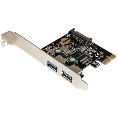 StarTech.com PEXUSB3S23 Carte PCIe USB 3.0 - 2 Ports - Noir StarTech.com PEXUSB3S23 Carte PCIe USB 3.0 - 2 Ports - Noir