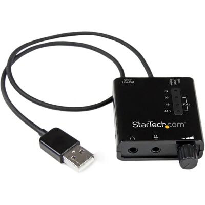 StarTech.com ICUSBAUDIO2D Externe USB-Soundkarte - 5.1 Kanäle StarTech.com ICUSBAUDIO2D Externe USB-Soundkarte - 5.1 Kanäle