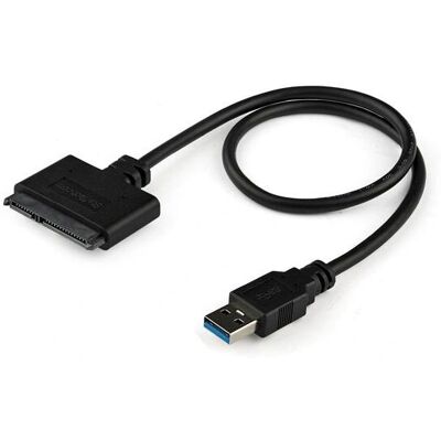 StarTech.com USB3S2SAT3CB SATA to USB Adapter Cable - Black StarTech.com USB3S2SAT3CB SATA to USB Adapter Cable - Black