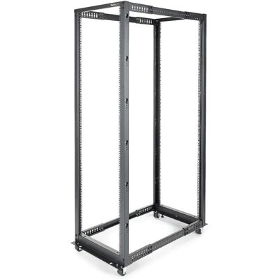 StarTech.com 4POSTRACK42 Armário Servidor 42U - Profundidade Ajustável Preto StarTech.com 4POSTRACK42 Armário Servidor 42U - Profundidade Ajustável Preto