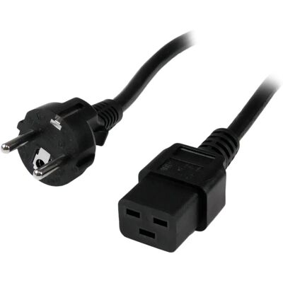 Cable de alimentación StarTech.com 2M Schuko a IEC 320 C19 Cable de alimentación StarTech.com 2M Schuko a IEC 320 C19