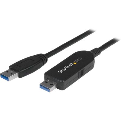 StarTech.com USB3LINK USB-kabel 3.2 Gen 1 1,8 m Svart - Dataöverföringskabel StarTech.com USB3LINK USB-kabel 3.2 Gen 1 1,8 m Svart - Dataöverföringskabel