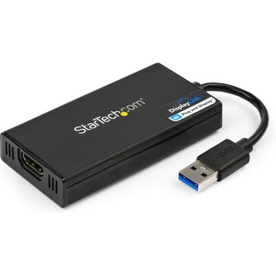StarTech.com USB 3.0 zu HDMI Adapter - 4K 30Hz - DisplayLink Zertifiziert - Externer Mehrfachmonitor StarTech.com USB 3.0 zu HDMI Adapter - 4K 30Hz - DisplayLink Zertifiziert - Externer Mehrfachmonitor