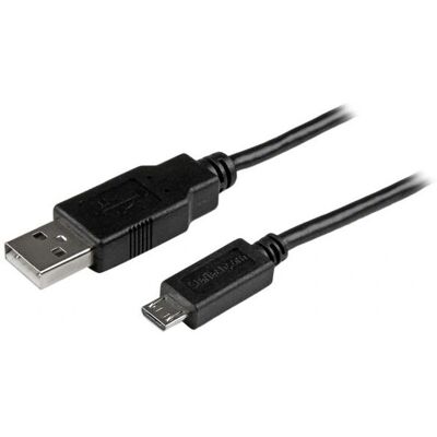 StarTech.com USB Cable 15cm Micro-USB B Black - USB 2.0 StarTech.com USB Cable 15cm Micro-USB B Black - USB 2.0