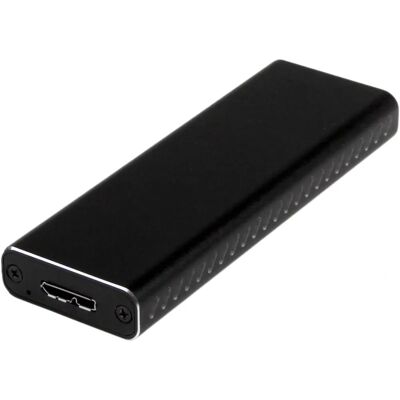 StarTech.com Musta M.2 SSD kotelo - Kannettava USB 3.0 StarTech.com Musta M.2 SSD kotelo - Kannettava USB 3.0