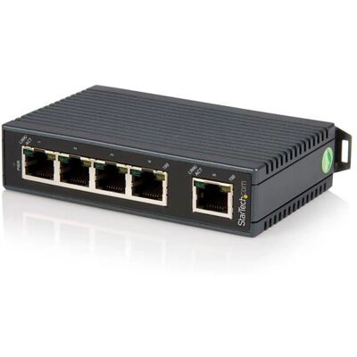 StarTech.com IES5102 Teollinen Ethernet-kytkin - DIN-kiinnitys StarTech.com IES5102 Teollinen Ethernet-kytkin - DIN-kiinnitys