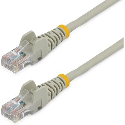 StarTech.com Cable de parcheo Cat5e 1m - Gris - Sin enganches StarTech.com Cable de parcheo Cat5e 1m - Gris - Sin enganches