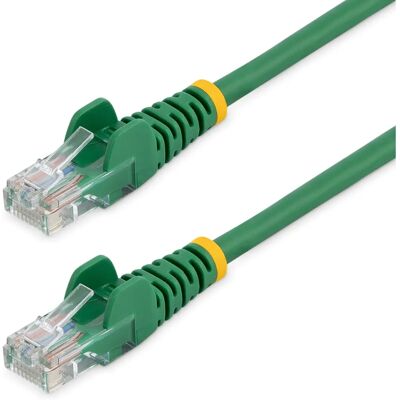 Câble réseau StarTech.com 2 m Vert Cat5e Snagless RJ45 - Câble de réseau - Publicité Câble réseau StarTech.com 2 m Vert Cat5e Snagless RJ45 - Câble de réseau - Publicité