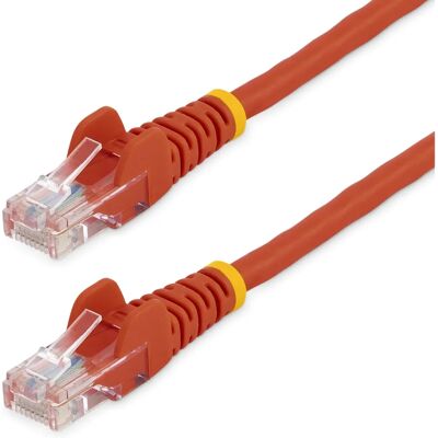 Cable Patch Cat5e Rojo Snagless 2m de StarTech - Cable de Red para Red Cable Patch Cat5e Rojo Snagless 2m de StarTech - Cable de Red para Red