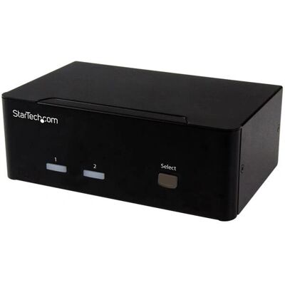StarTech.com SV231DVGAU2A Commutateur KVM Dual VGA - Noir - Publicité StarTech.com SV231DVGAU2A Commutateur KVM Dual VGA - Noir - Publicité