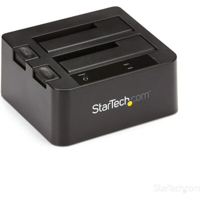 Estação de acoplamento de disco rígido SATA USB 3.1 de dupla baia Estação de acoplamento de disco rígido SATA USB 3.1 de dupla baia