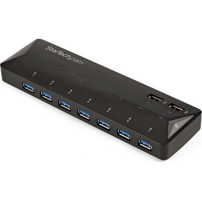 StarTech.com 7-Port USB 3.2 Gen 1 Hub - Schwarz StarTech.com 7-Port USB 3.2 Gen 1 Hub - Schwarz