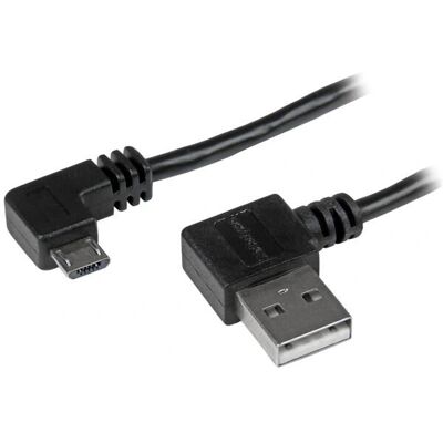StarTech.com USB2AUB2RA2M 2m Micro-USB Kabel - Schwarz StarTech.com USB2AUB2RA2M 2m Micro-USB Kabel - Schwarz