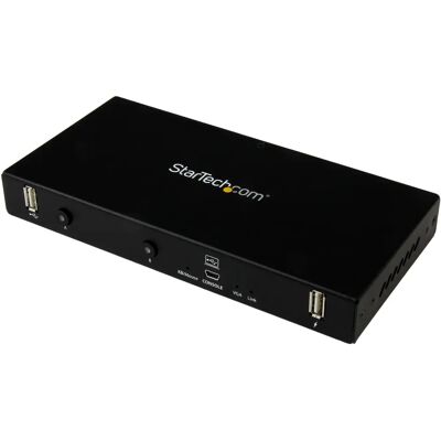 Switch KVM montable en rack StarTech.com SV231USBLC - Noir - Publicité Switch KVM montable en rack StarTech.com SV231USBLC - Noir - Publicité