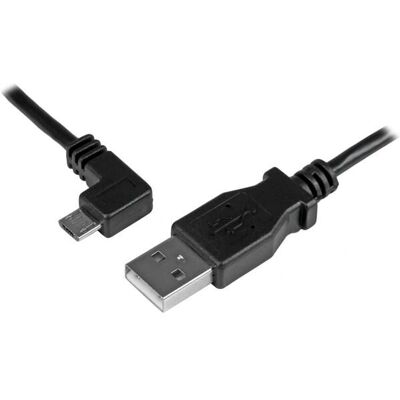 StarTech.com USB Cable - Micro-USB Left-Angle 2m StarTech.com USB Cable - Micro-USB Left-Angle 2m