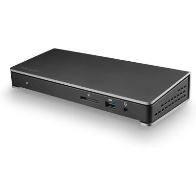StarTech.com Kaksinkertainen 4K USB-C Docking Station - Musta StarTech.com Kaksinkertainen 4K USB-C Docking Station - Musta