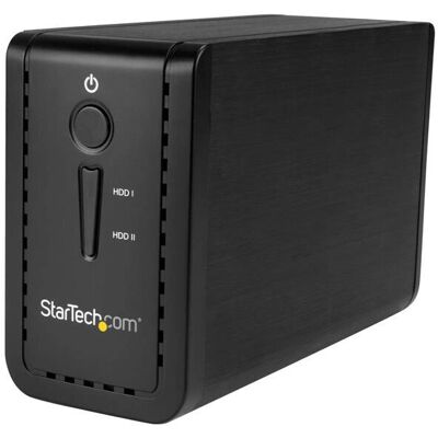 StarTech.com S352BU313R 3,5" Dual-Bay HDD-Gehäuse RAID USB-C/USB-A StarTech.com S352BU313R 3,5" Dual-Bay HDD-Gehäuse RAID USB-C/USB-A