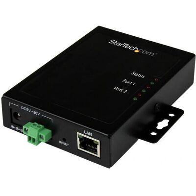 StarTech.com 2-ports soros Ethernet eszköz szerver - RS232 StarTech.com 2-ports soros Ethernet eszköz szerver - RS232
