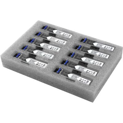 StarTech.com GLC-LH-SMD Compatible 10 Pack Fiber Transceivers StarTech.com GLC-LH-SMD Compatible 10 Pack Fiber Transceivers