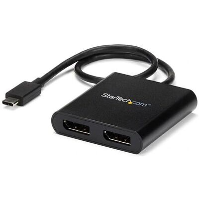 StarTech.com USB-C Dual DisplayPort MST Hub - 4K 30Hz StarTech.com USB-C Dual DisplayPort MST Hub - 4K 30Hz