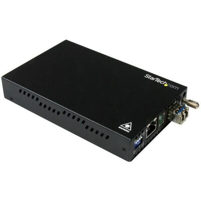 StarTech.com Singlemode LC Fiber Media Converter 1Gbe hálózathoz - 10 km - Gigabit Ethernet - 1310nm - SFP Tra StarTech.com Singlemode LC Fiber Media Converter 1Gbe hálózathoz - 10 km - Gigabit Ethernet - 1310nm - SFP Tra