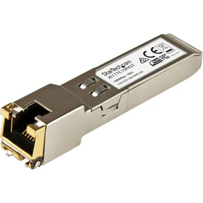 StarTech.com J8177C Pack de 10 SFP cuivre - 1000 Mbit/s - Publicité StarTech.com J8177C Pack de 10 SFP cuivre - 1000 Mbit/s - Publicité