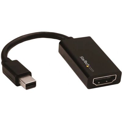StarTech.com Mini DisplayPort zu HDMI Adapter - 4K 60Hz - Schwarz - Video-Converter StarTech.com Mini DisplayPort zu HDMI Adapter - 4K 60Hz - Schwarz - Video-Converter