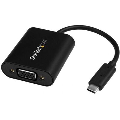StarTech.com USB-C to VGA Adapter - Presentation Mode Switch - 1920x1200 - VGA Adapter StarTech.com USB-C to VGA Adapter - Presentation Mode Switch - 1920x1200 - VGA Adapter