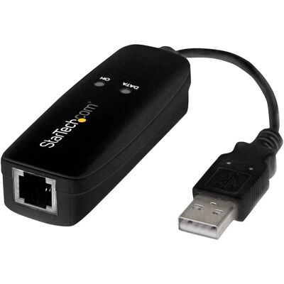 StarTech.com USB56KEMH2 Modem - 56K USB Dial-up & Fax - V.92 StarTech.com USB56KEMH2 Modem - 56K USB Dial-up & Fax - V.92
