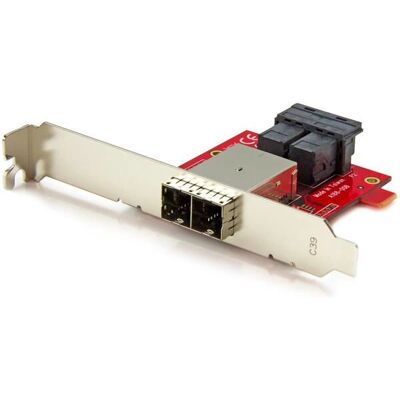 Adaptador Mini-SAS HD Dual SFF-8643 a SFF-8644 - Interno/Externo Adaptador Mini-SAS HD Dual SFF-8643 a SFF-8644 - Interno/Externo
